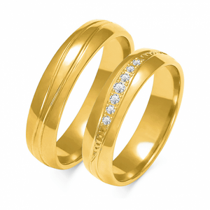 SOFIA arany női karikagyűrű  karikagyűrű ZSA-131WYG