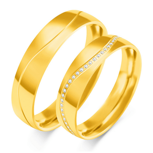 SOFIA arany női karikagyűrű  karikagyűrű ZSC-130WYG