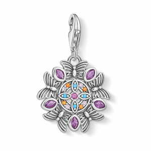 THOMAS SABO charm medál Amulet kaleidoscope silver  medál 1827-477-7