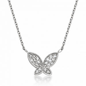 SOFIA ezüst nyaklánc pillangóval  nyaklánc CONZB90109