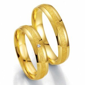 BREUNING arany karikagyűrűk  karikagyűrű BR48/07013YG+BR48/07014YG