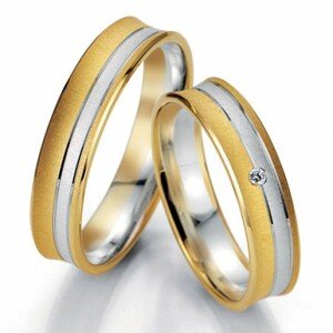 BREUNING arany karikagyűrűk  karikagyűrű BR48/07049BI+BR48/07050BI