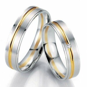 BREUNING arany karikagyűrűk  karikagyűrű BR48/07067BI+BR48/07068BI