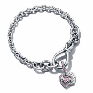 PANDORA karkötő Infinity heart  karkötő 598911C00+799402C01